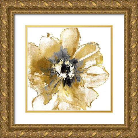 Golden I Gold Ornate Wood Framed Art Print with Double Matting by Austin, Vanessa