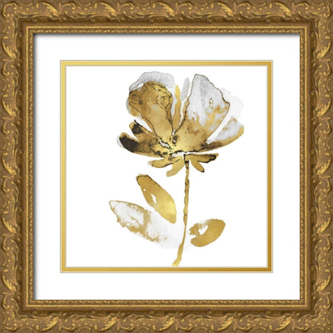 Fresh Bloom II Gold Ornate Wood Framed Art Print with Double Matting by Austin, Vanessa