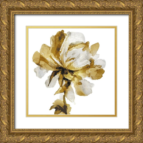 Fresh Bloom III Gold Ornate Wood Framed Art Print with Double Matting by Austin, Vanessa