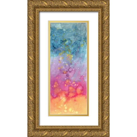 MB Watercolor II Gold Ornate Wood Framed Art Print with Double Matting by Zaremba, Hillel