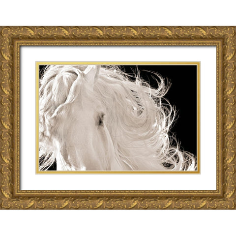 Leonardo Gold Ornate Wood Framed Art Print with Double Matting by Dawson, Robert