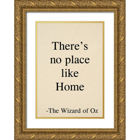 RFNOPLACE Gold Ornate Wood Framed Art Print with Double Matting by UNKNOWN