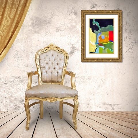 Mixed Bag I Gold Ornate Wood Framed Art Print with Double Matting by Bolokofsky, Ronald