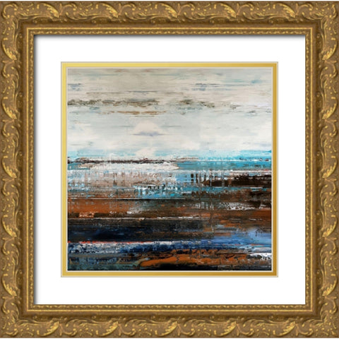 Calming Nature I Gold Ornate Wood Framed Art Print with Double Matting by Bolokofsky, Ronald