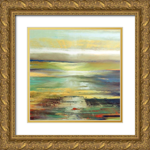 Sunrise I Gold Ornate Wood Framed Art Print with Double Matting by Bolokofsky, Ronald