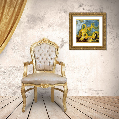 Bewilderment I Gold Ornate Wood Framed Art Print with Double Matting by Bolokofsky, Ronald