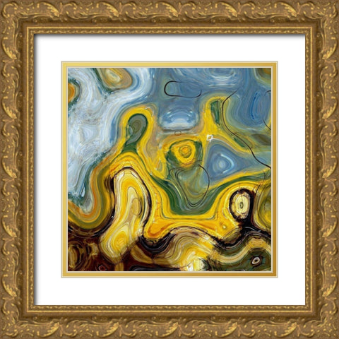 Bewilderment I Gold Ornate Wood Framed Art Print with Double Matting by Bolokofsky, Ronald