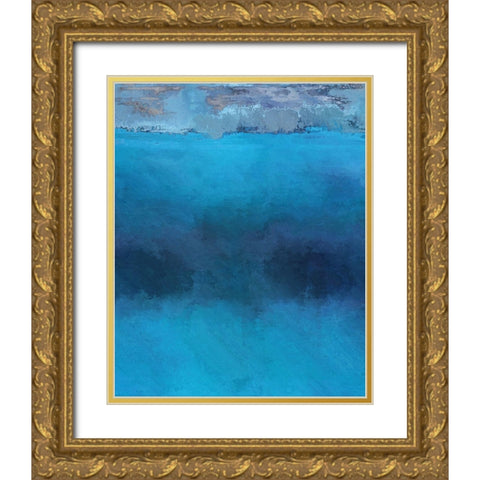 The Plains VI Gold Ornate Wood Framed Art Print with Double Matting by Bolokofsky, Ronald