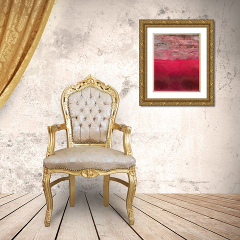 The Plains VII Gold Ornate Wood Framed Art Print with Double Matting by Bolokofsky, Ronald