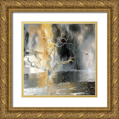 Against All Odds Gold Ornate Wood Framed Art Print with Double Matting by Bolokofsky, Ronald