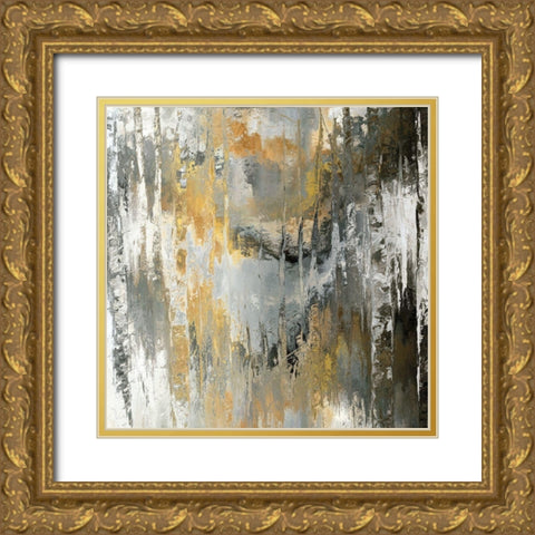 Enchanted Forest Gold Ornate Wood Framed Art Print with Double Matting by Bolokofsky, Ronald