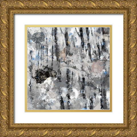 Splish Splash I Gold Ornate Wood Framed Art Print with Double Matting by Bolokofsky, Ronald