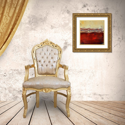 Arizona Sun I Gold Ornate Wood Framed Art Print with Double Matting by Bolokofsky, Ronald