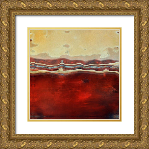 Arizona Sun I Gold Ornate Wood Framed Art Print with Double Matting by Bolokofsky, Ronald