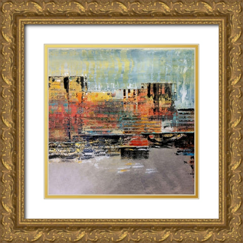 Beverly Blvd Gold Ornate Wood Framed Art Print with Double Matting by Bolokofsky, Ronald