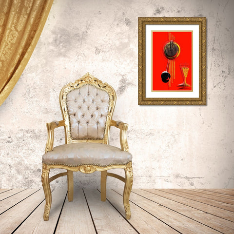 Afternoon Hangover I Gold Ornate Wood Framed Art Print with Double Matting by Bolokofsky, Ronald