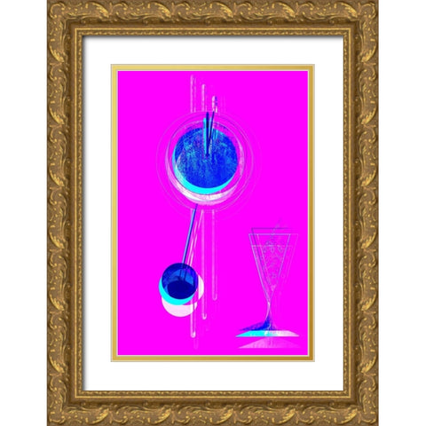 Afternoon Hangover II Gold Ornate Wood Framed Art Print with Double Matting by Bolokofsky, Ronald