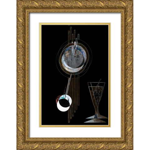 Afternoon Hangover III Gold Ornate Wood Framed Art Print with Double Matting by Bolokofsky, Ronald
