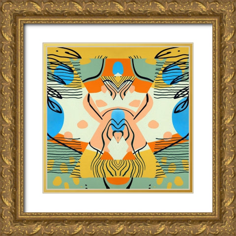 The Wise Man I Gold Ornate Wood Framed Art Print with Double Matting by Bolokofsky, Ronald