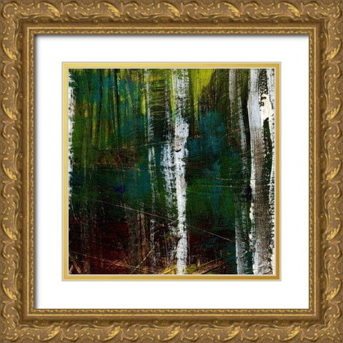 Enchantment II Gold Ornate Wood Framed Art Print with Double Matting by Brey