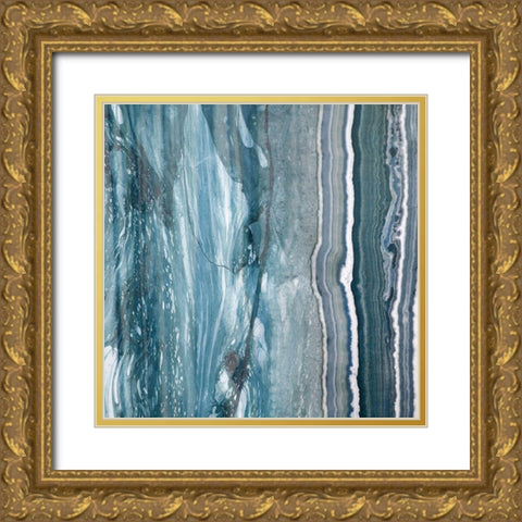 Niagra I Gold Ornate Wood Framed Art Print with Double Matting by Franklin