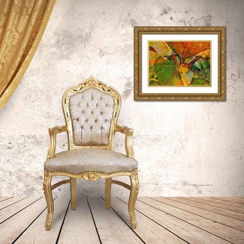 Banana I Gold Ornate Wood Framed Art Print with Double Matting by Simons