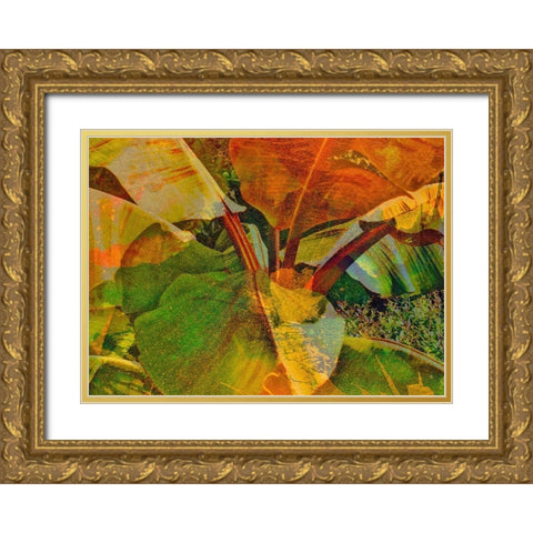 Banana I Gold Ornate Wood Framed Art Print with Double Matting by Simons