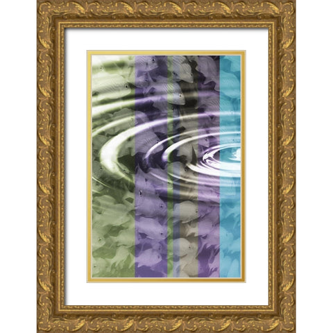 Follow the Leader I Gold Ornate Wood Framed Art Print with Double Matting by Simons