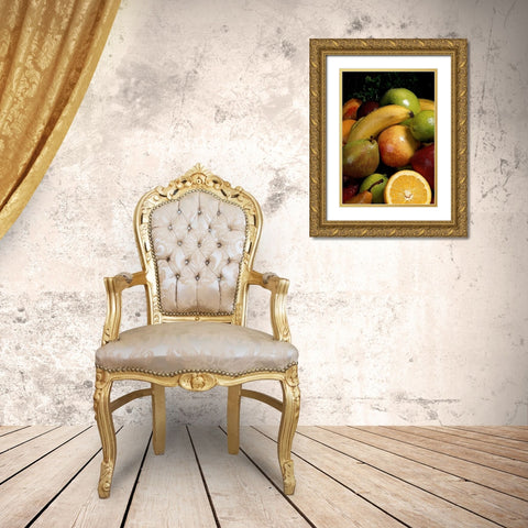 Fruities I Gold Ornate Wood Framed Art Print with Double Matting by Simons