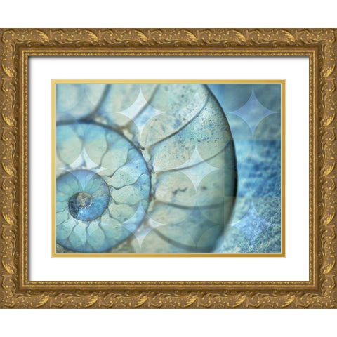La Concha II Gold Ornate Wood Framed Art Print with Double Matting by Simons
