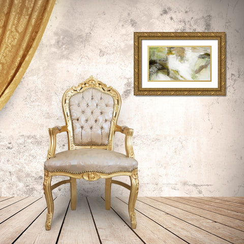 Xpress II Gold Ornate Wood Framed Art Print with Double Matting by King