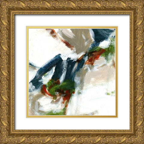 Movement I Gold Ornate Wood Framed Art Print with Double Matting by King