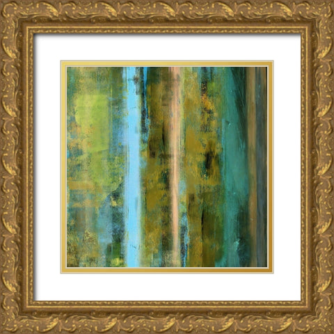 Inverse 180 II Gold Ornate Wood Framed Art Print with Double Matting by King