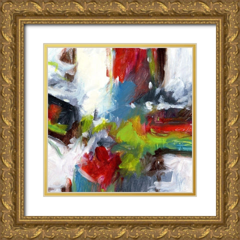 Urban II Gold Ornate Wood Framed Art Print with Double Matting by King