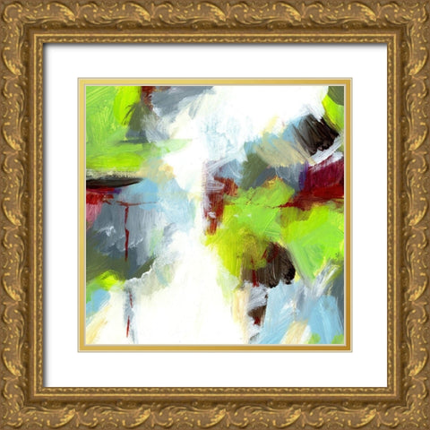 Urban III Gold Ornate Wood Framed Art Print with Double Matting by King