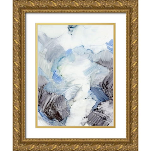 Freeze Frame I Gold Ornate Wood Framed Art Print with Double Matting by King