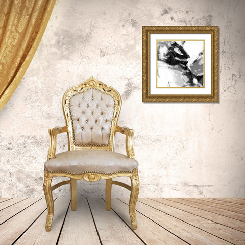 Night Wind II Gold Ornate Wood Framed Art Print with Double Matting by King