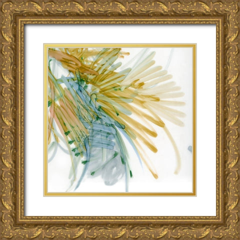 Palm Gesture IV Gold Ornate Wood Framed Art Print with Double Matting by King