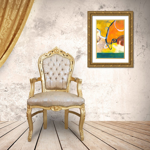 Fruit Salad II Gold Ornate Wood Framed Art Print with Double Matting by Scott