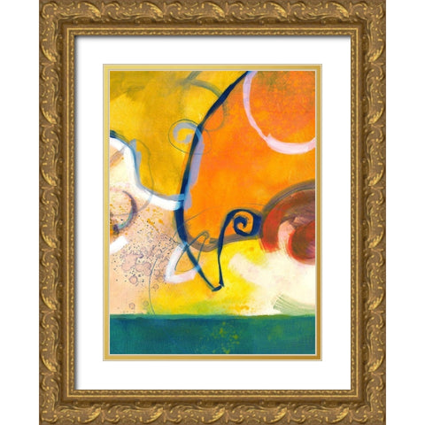Fruit Salad II Gold Ornate Wood Framed Art Print with Double Matting by Scott