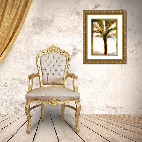 Bahama Breeze I Gold Ornate Wood Framed Art Print with Double Matting by Scott