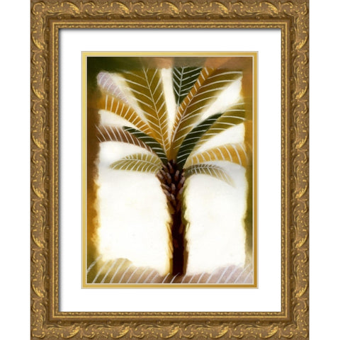 Bahama Breeze I Gold Ornate Wood Framed Art Print with Double Matting by Scott