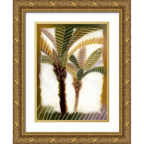 Bahama Breeze II Gold Ornate Wood Framed Art Print with Double Matting by Scott