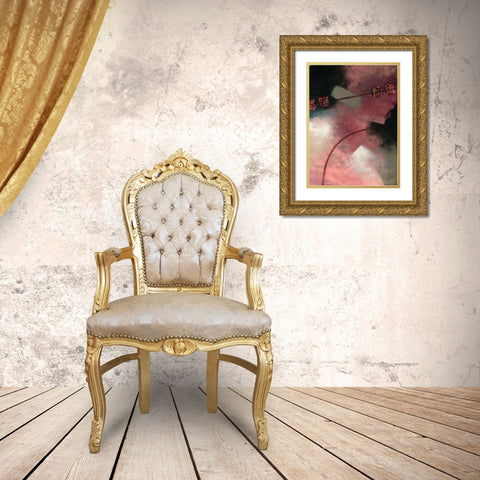 Southwind Gold Ornate Wood Framed Art Print with Double Matting by Scott