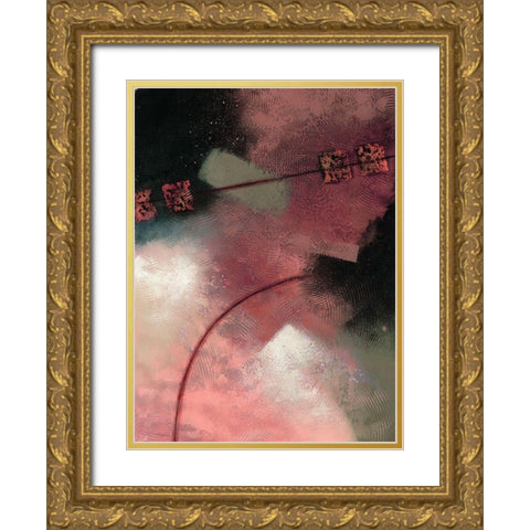 Southwind Gold Ornate Wood Framed Art Print with Double Matting by Scott