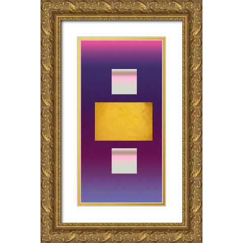 Ice Pop 1 Gold Ornate Wood Framed Art Print with Double Matting by Phillip, Jamie