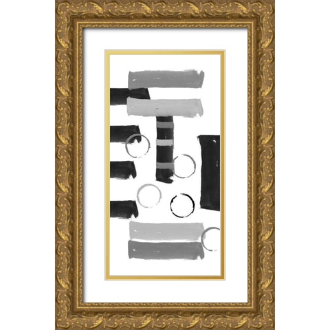 Dubs Gold Ornate Wood Framed Art Print with Double Matting by Phillip, Jamie