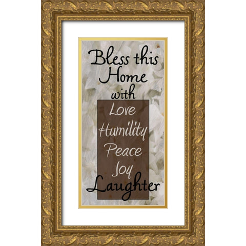 Heaven Gold Ornate Wood Framed Art Print with Double Matting by Phillip, Jamie