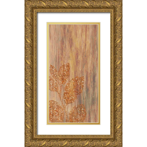 Bluhblush Gold Ornate Wood Framed Art Print with Double Matting by Phillip, Jamie