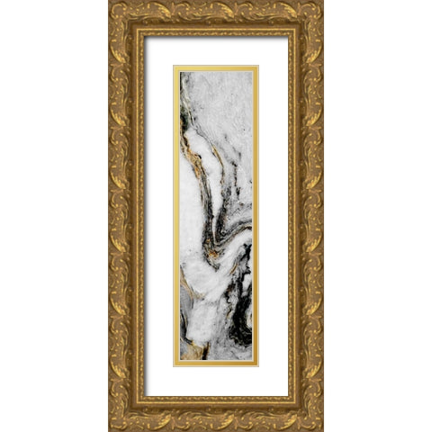 Golden 1 Gold Ornate Wood Framed Art Print with Double Matting by Phillip, Jamie